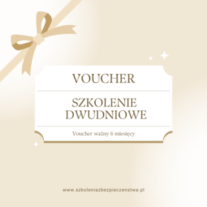 Voucher na szkolenie dwudniowe